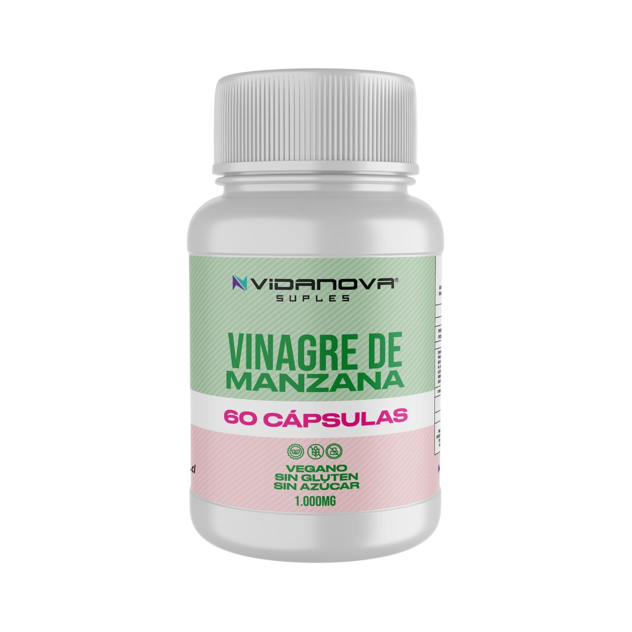 VINAGRE DE MANZANA 60CAPS