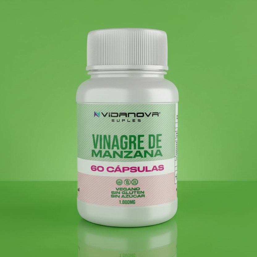 VINAGRE DE MANZANA 60CAPS